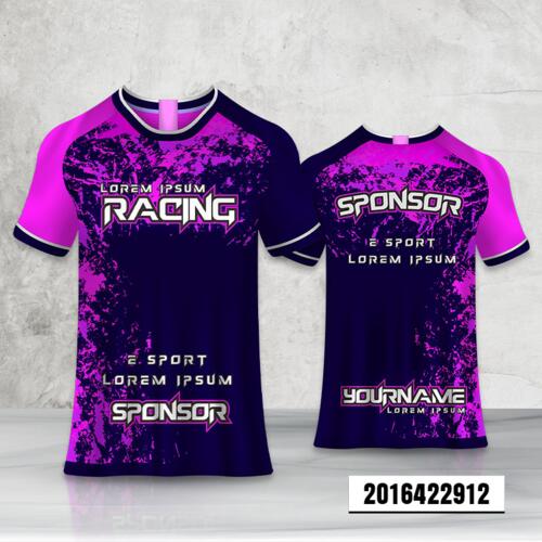 Abstract Grunge Design Esport Full Print Roundneck Shirt Thumbnail