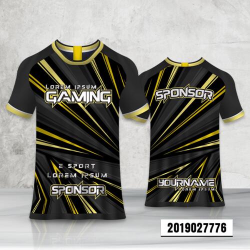 Vector Arrow Design Esport Full Print Roundneck Shirt Thumbnail