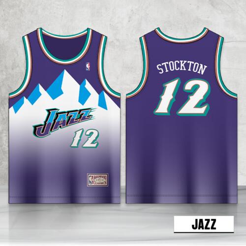 Utah Jazz Jersey Sando Thumbnail
