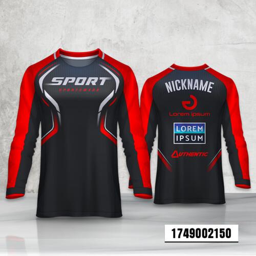 Vector Design Full Print Long Sleeve Thumbnail