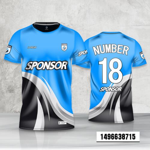 Vector Design Esport Full Print Roundneck Shirt Thumbnail