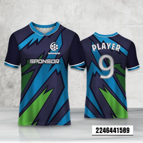 Geometry Design Esport Full Print Roundneck Shirt	 Thumbnail