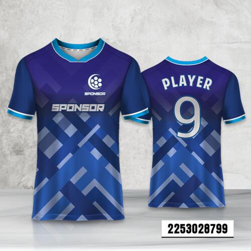 Geometry Design Esport Full Print Roundneck Shirt Thumbnail