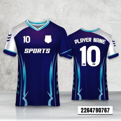 Sporty Design Esport Full Print Roundneck Shirt Thumbnail