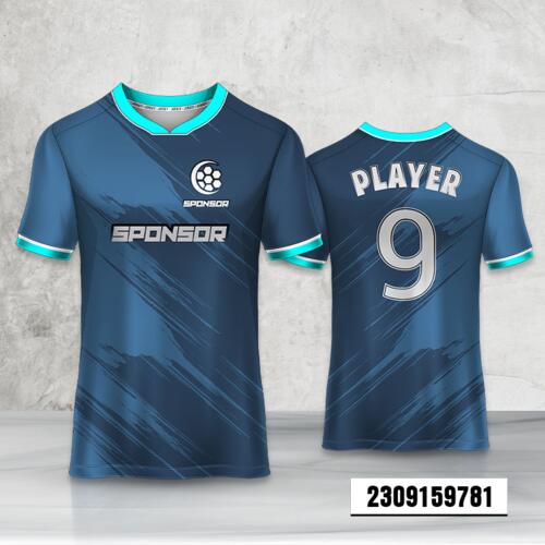 Abstract Grunge Design Esport Full Print Roundneck Shirt Thumbnail