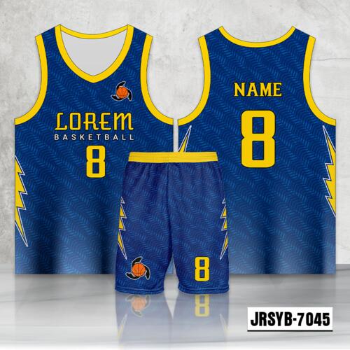 Abstract Polygon Lines Full Sublimation Basketball Jersey Set - 2198297045 Thumbnail