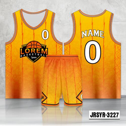 Linear Grunge Design Full Sublimation Basketball Jersey Set - 2198183227 Thumbnail