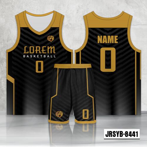 Gradient Linear Design Full Sublimation Basketball Jersey Set - 2201988441 Thumbnail
