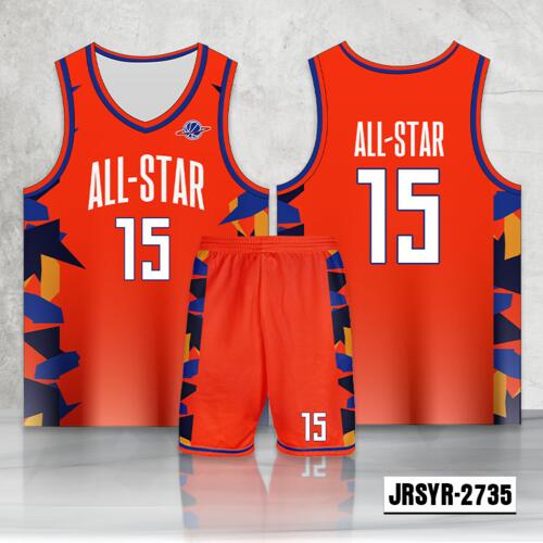 Generative Abstract Design Full Sublimation Basketball Jersey Set - 2350782735 Thumbnail