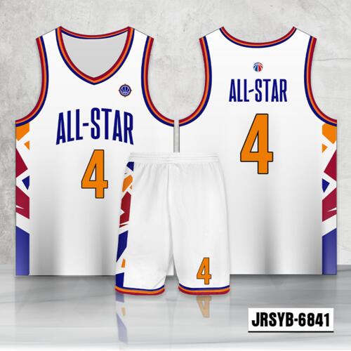 Geometry Design Full Sublimation Basketball Jersey Set - 2277486841 Thumbnail