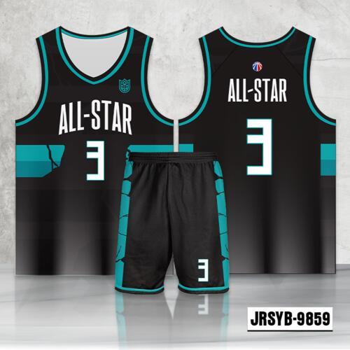 Grunge Design Full Sublimation Basketball Jersey Set - 2277389859 Thumbnail