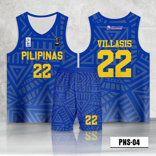Philippine Design Basketball Jersey Set - PNS-04 Thumbnail