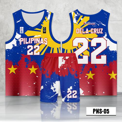 Philippine Design Basketball Jersey Set - PNS-05 Thumbnail