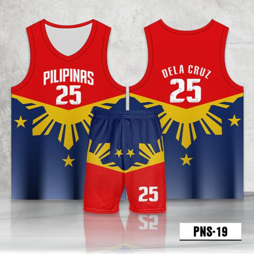 Philippine Design Basketball Jersey Set - PNS-19 Thumbnail