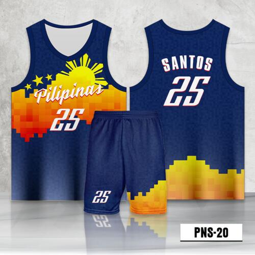Philippine Design Basketball Jersey Set - PNS-20 Thumbnail
