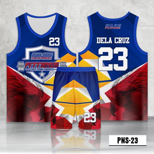 Philippine Design Basketball Jersey Set - PNS-23 Thumbnail