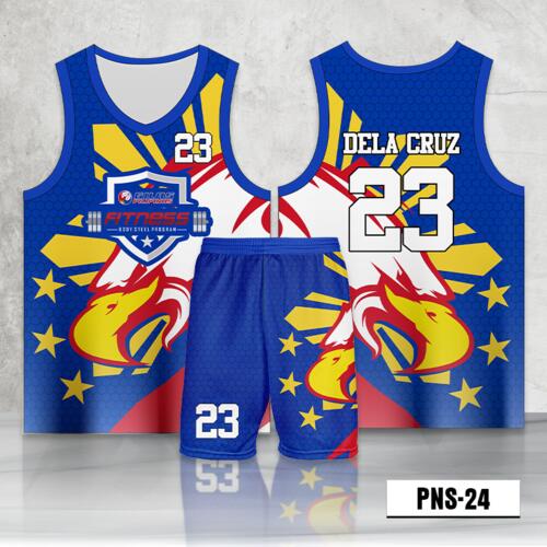 Philippine Design Basketball Jersey Set - PNS-24 Thumbnail