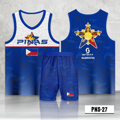 Philippine Design Basketball Jersey Set - PNS-27 Thumbnail