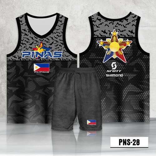 Philippine Design Basketball Jersey Set - PNS-28 Thumbnail