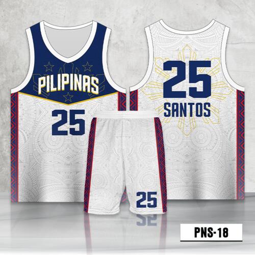 Philippine Design Basketball Jersey Set - PNS-18 Thumbnail