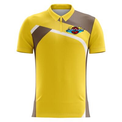 Esport Design Full Print Polo Zipper - 1482070100 Thumbnail