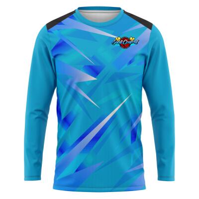 Abstract Geometry Design Full Print Long Sleeve - RS-25 Thumbnail