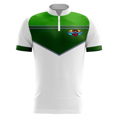 Tricolor Full Print Chinese Collar - SCS-3WB Thumbnail