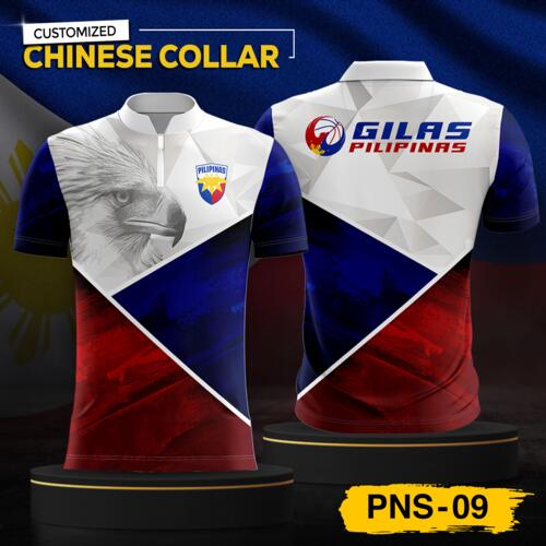 Philippine Design Chinese Collar, Customizable Full Print Sublimation - PNS-09 Thumbnail