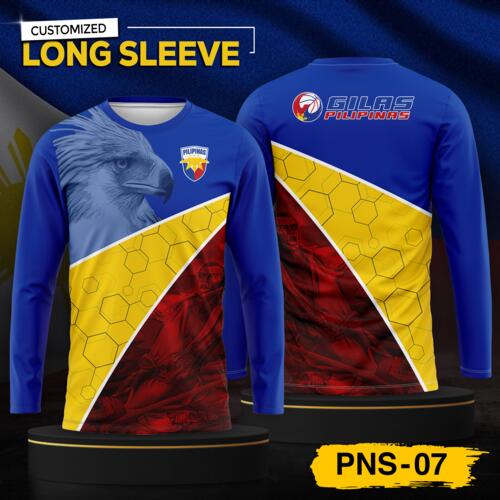 Philippine Design Long Sleeve, Customizable Full Print Sublimation - PNS-07 Thumbnail