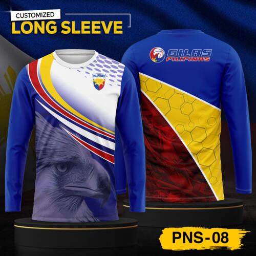 Philippine Design Long Sleeve, Customizable Full Print Sublimation - PNS-08 Thumbnail