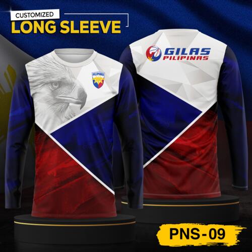 Philippine Design Long Sleeve, Customizable Full Print Sublimation - PNS-09 Thumbnail