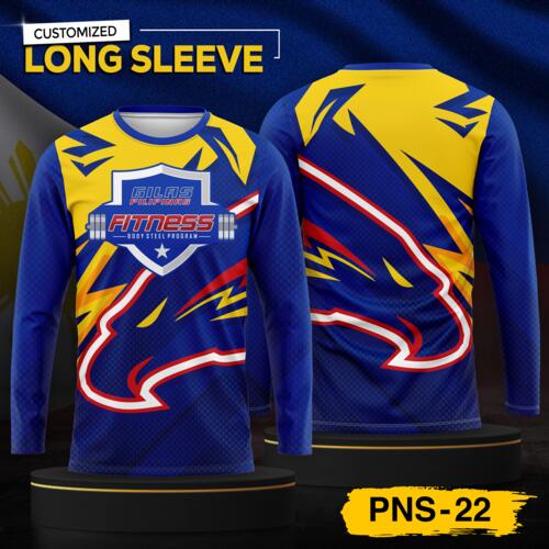 Philippine Design Long Sleeve, Customizable Full Print Sublimation - PNS-22 Thumbnail