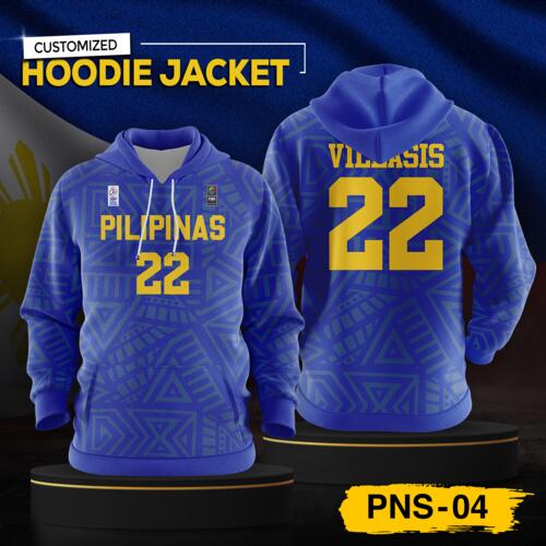 Philippine Design Hoodie Jacket, Customizable Full Print Sublimation - PNS-04 Thumbnail