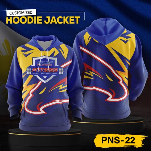 Philippine Design Hoodie Jacket, Customizable Full Print Sublimation - PNS-22 Thumbnail