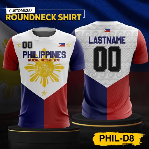 Philippine Design Full Print Round Neck Shirt - PHIL-D8 Thumbnail