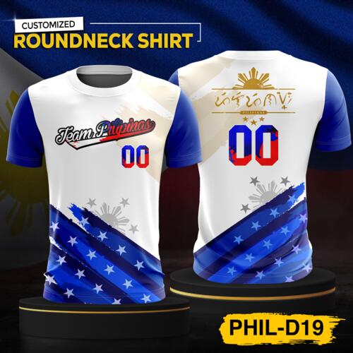 Philippine Design Full Print Round Neck - PHIL-D19 Thumbnail