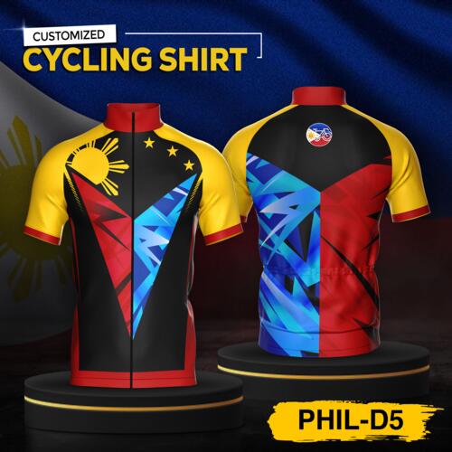 Philippine Design Full Print Cycling Shirt - PHIL-D5 Thumbnail