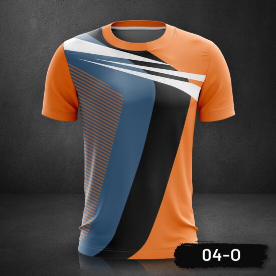 Sport Jersey, Esport Gaming Roundneck Full Print Sublimation Shirt - 04-O Thumbnail