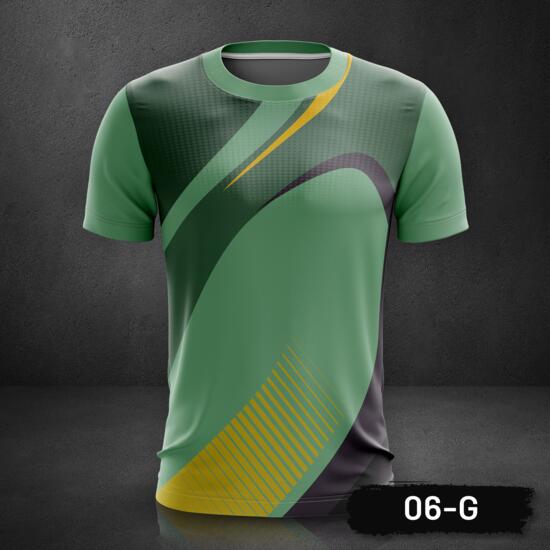 Linear Design Roundneck Full Print Sublimation Shirt - 06-G Thumbnail