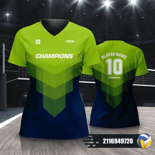 Geometric Abstract Design Volleyball Jersey Full Print Sublimation - 2116949720 Thumbnail