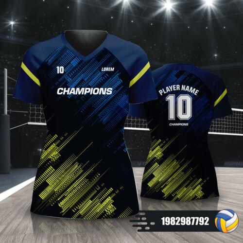 Grunge Design Volleyball Jersey Full Print Sublimation - 1982987792 Thumbnail