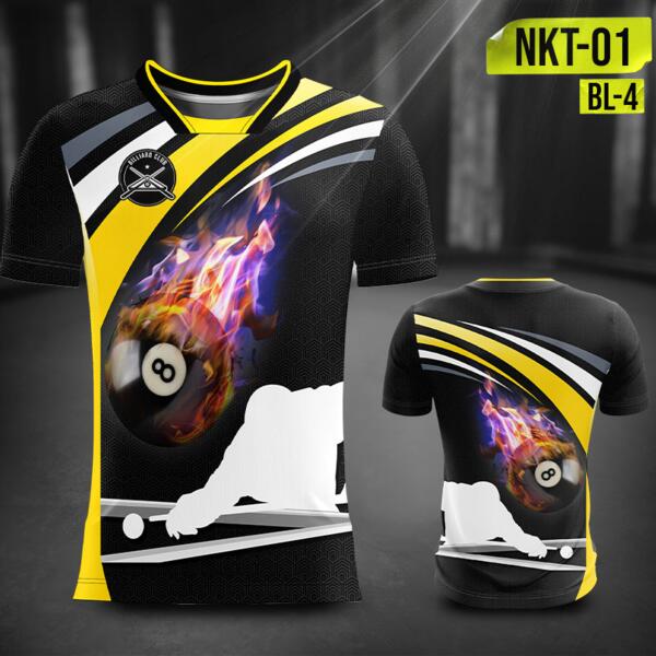 Billiard Jersey Full Print Sublimation Shirt - BL-4 Thumbnail