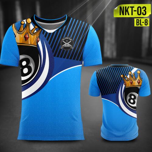 Billiard Jersey Full Print Sublimation Shirt - BL-8 Thumbnail