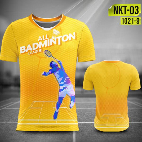 Badminton Jersey Uniform Full Print Sublimation Shirt - 1021-9 Thumbnail