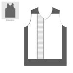 Full Bleed Vneck Sando Thumbnail