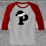 Raglan 3/4 Roundneck Shirt (Gray Body) Thumbnail
