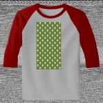 Raglan 3/4 Roundneck Shirt (Gray Body) Thumbnail