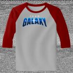 Raglan 3/4 Roundneck Shirt (Gray Body) Thumbnail