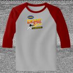 Raglan 3/4 Roundneck Shirt (Gray Body) Thumbnail