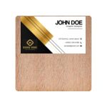 Square Wooden Fridge Magnet Thumbnail